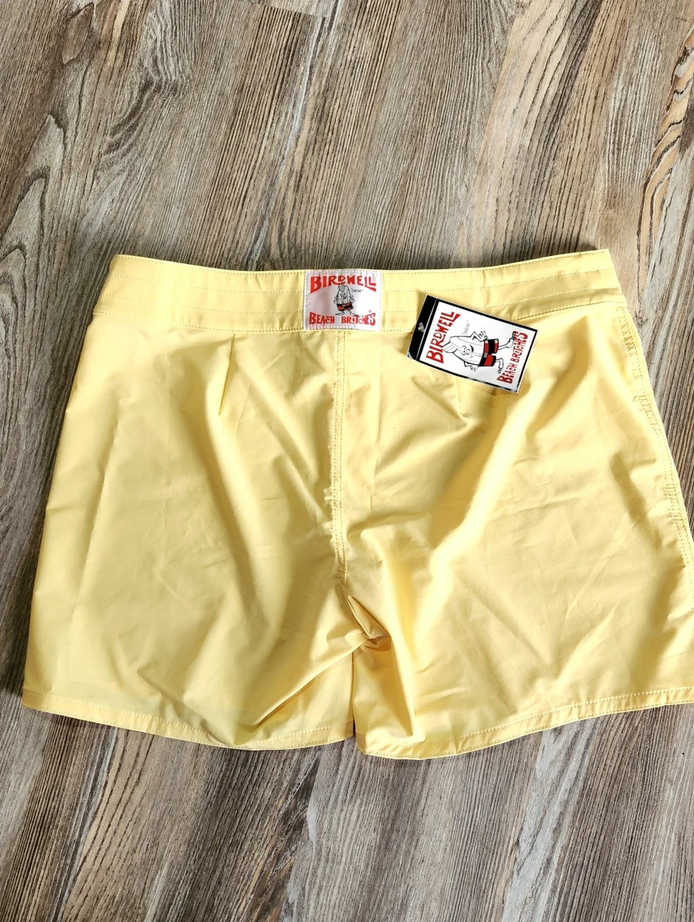 Birdwell Yellow Athletic Women's Shorts